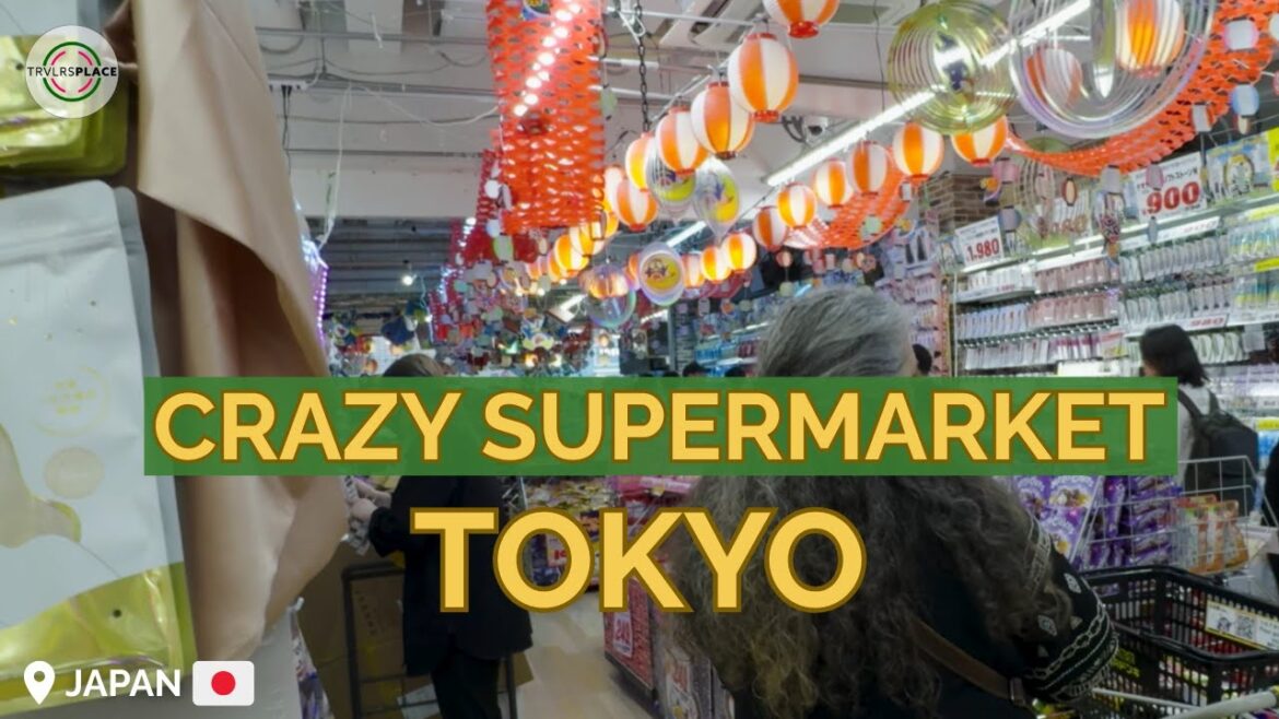 TOKYO - MEGA DON QUIJOTE SUPERMARKET POV WALKTHROUGH | TRVLRS PLACE 🌍✈️🎥