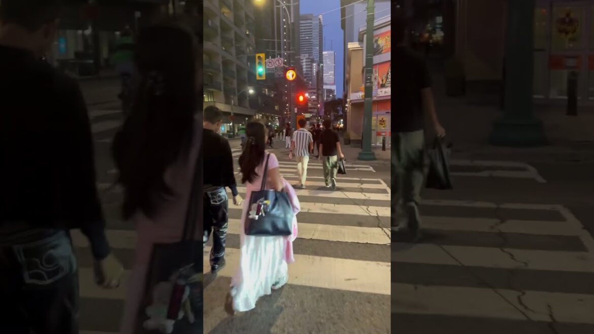 Toronto Night Walking Tour #shorts #viral #viralshorts #viralvideo #trend Toronto Night Walking Tour #shorts #viral #viralshorts #viralvideo #trend