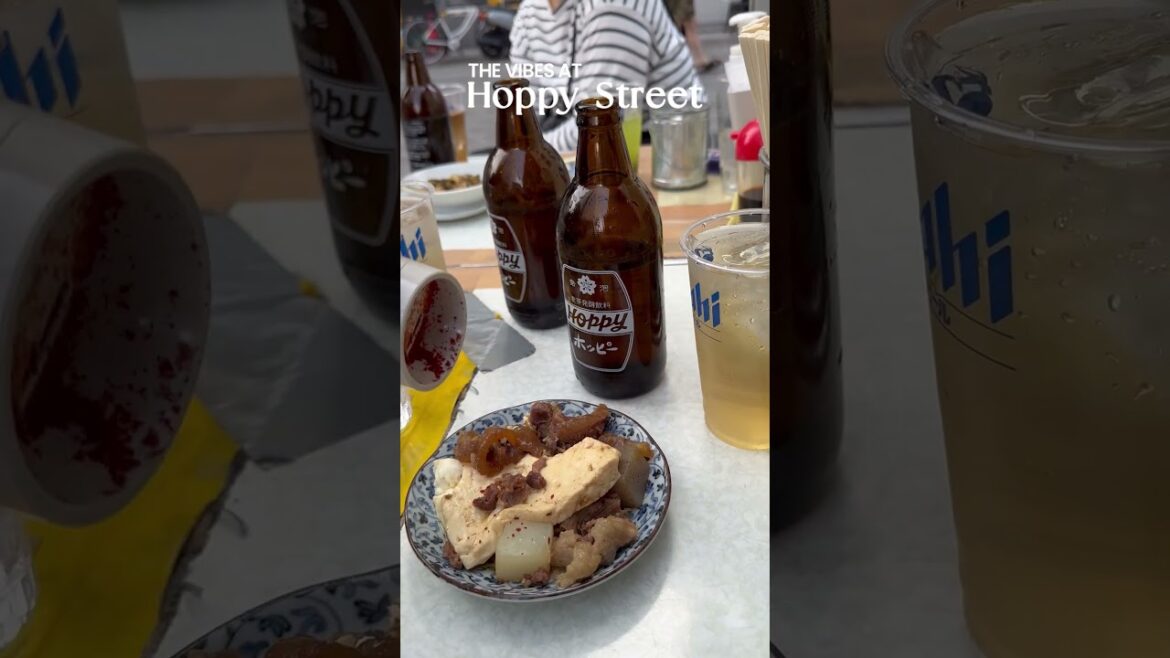 Unforgettable Vibes on Tokyo’s Famous Hoppy Street! Unforgettable Vibes on Tokyo’s Famous Hoppy Street!