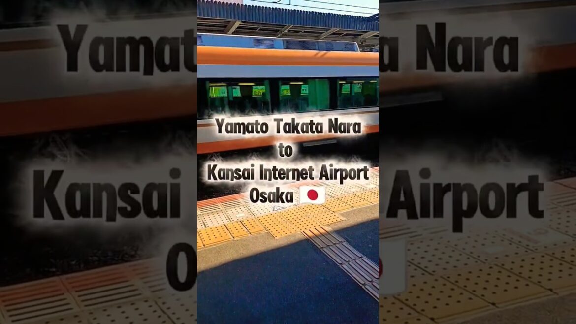 Yamato Takada Nara to Kansai international airport✈️ Japan🇯🇵