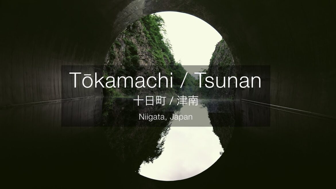 Tōkamachi / Tsunan, Niigata, Japan — Rice Fields and the Art Field of Echigo-Tsumari Tōkamachi / Tsunan, Niigata, Japan — Rice Fields and the Art Field of Echigo-Tsumari