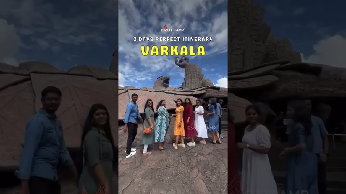 ✅Perfect 2 days Itinerary for “Varkala Backpacking trip 🏖️” DM for booking link 🌟