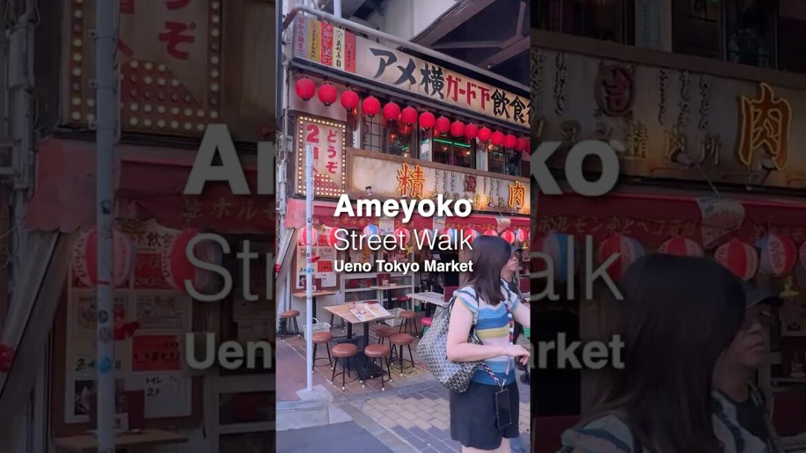 Ameyoko Market Street Walking Tour | Ueno Tokyo – Street Food & Shopping in Japan