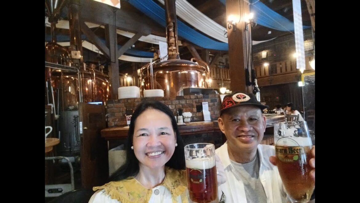 Otaru Japan, canal cruise, German brewery & bar,  music box museum, world-famous Le Tao cakeshop