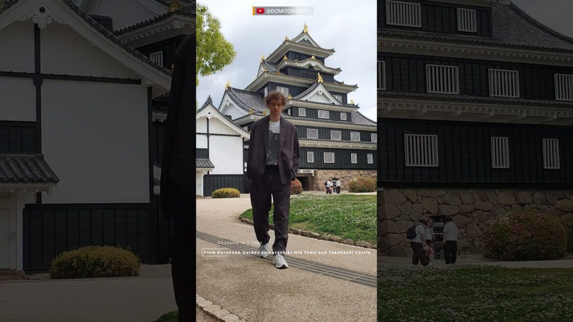 2 Days Trip to Okayama: Korakuen Garden, Kurashiki Old Town, Takahashi Castle 🏯🍑 #travel #japan