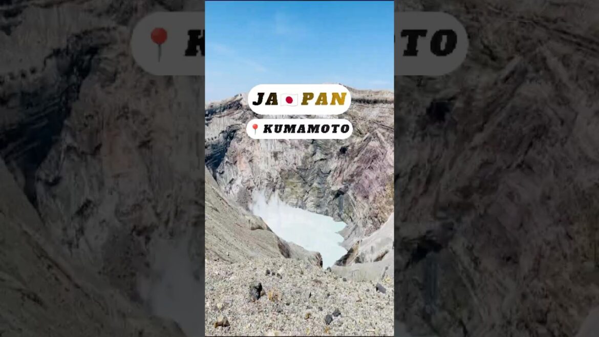 🇯🇵KUMAMOTO ACTIVE CRATER Japan Volcano Adventure ✨ #travel #shorts #short #japan #kumamoto #crater 🇯🇵KUMAMOTO ACTIVE CRATER Japan Volcano Adventure ✨ #travel #shorts #short #japan #kumamoto #crater