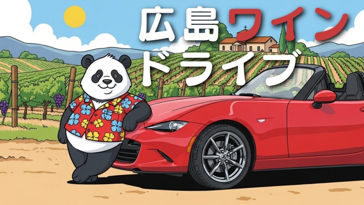 広島ドライブの醍醐味!ロードスターで巡るワイナリーの旅【広島 休日 ドライブ】 広島ドライブの醍醐味!ロードスターで巡るワイナリーの旅【広島 休日 ドライブ】