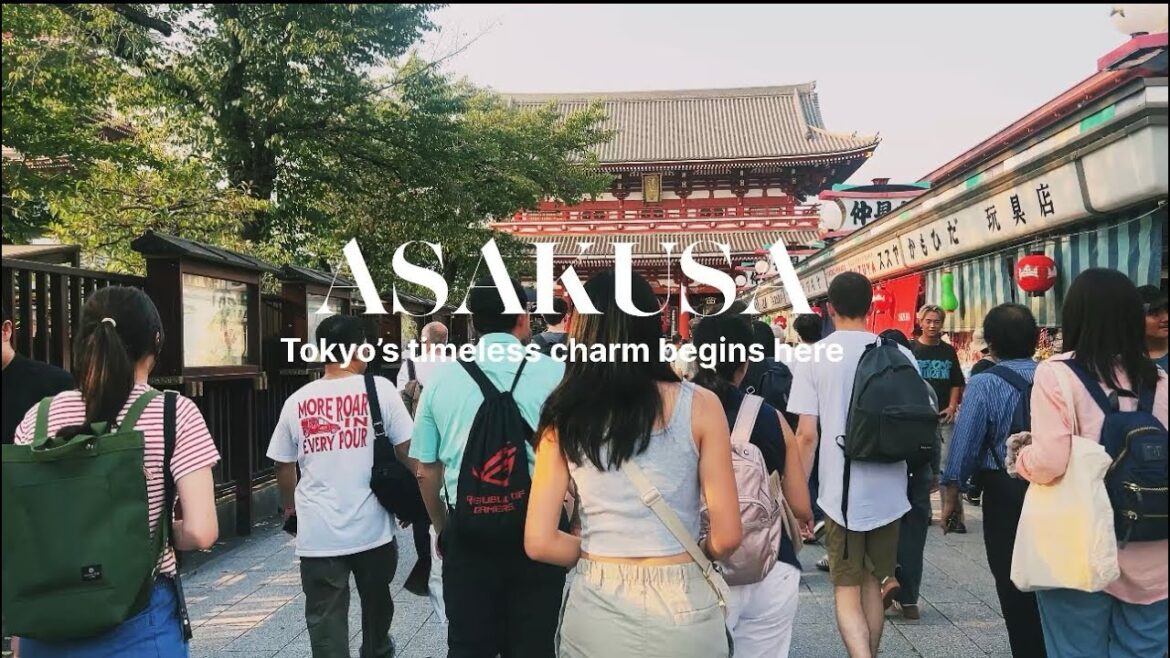 Exploring Asakusa Tokyo | Sensō-ji Temple & Nakamise Street 🇯🇵