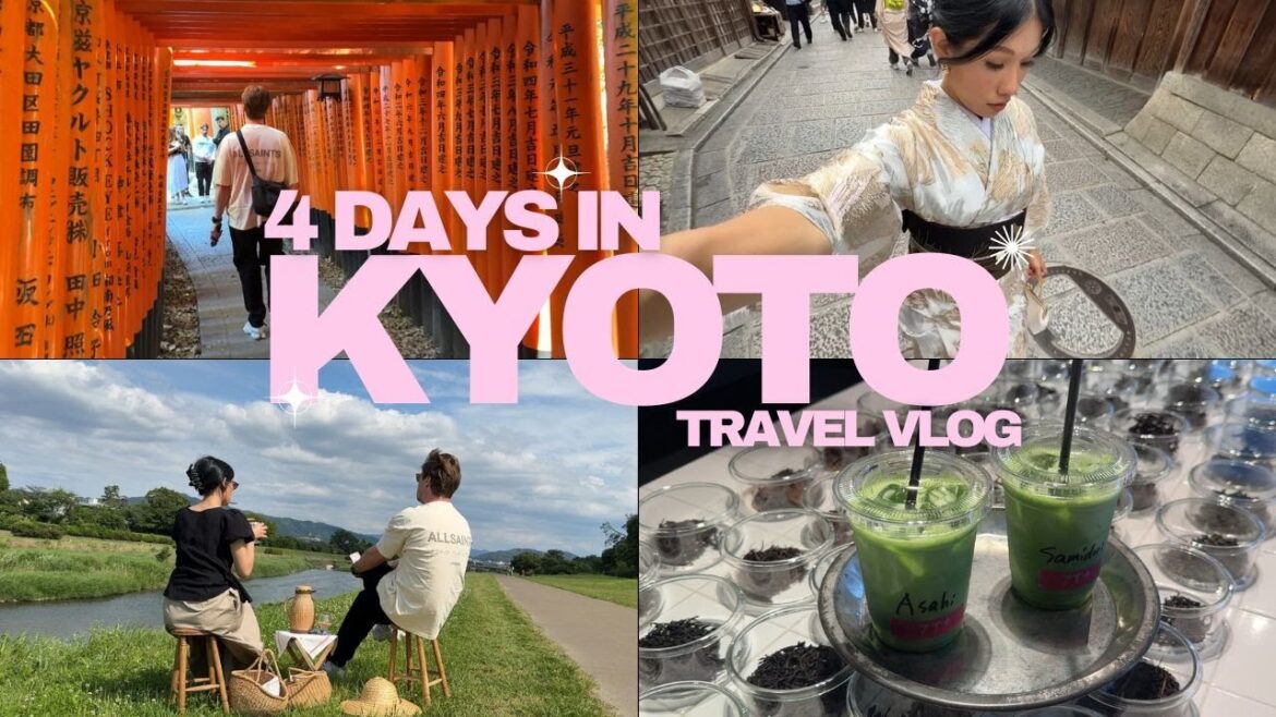 Kyoto Travel Vlog 🇯🇵 | 4 Days in Kyoto – Fushimi Inari, Café Hopping & Matcha Everything ✨