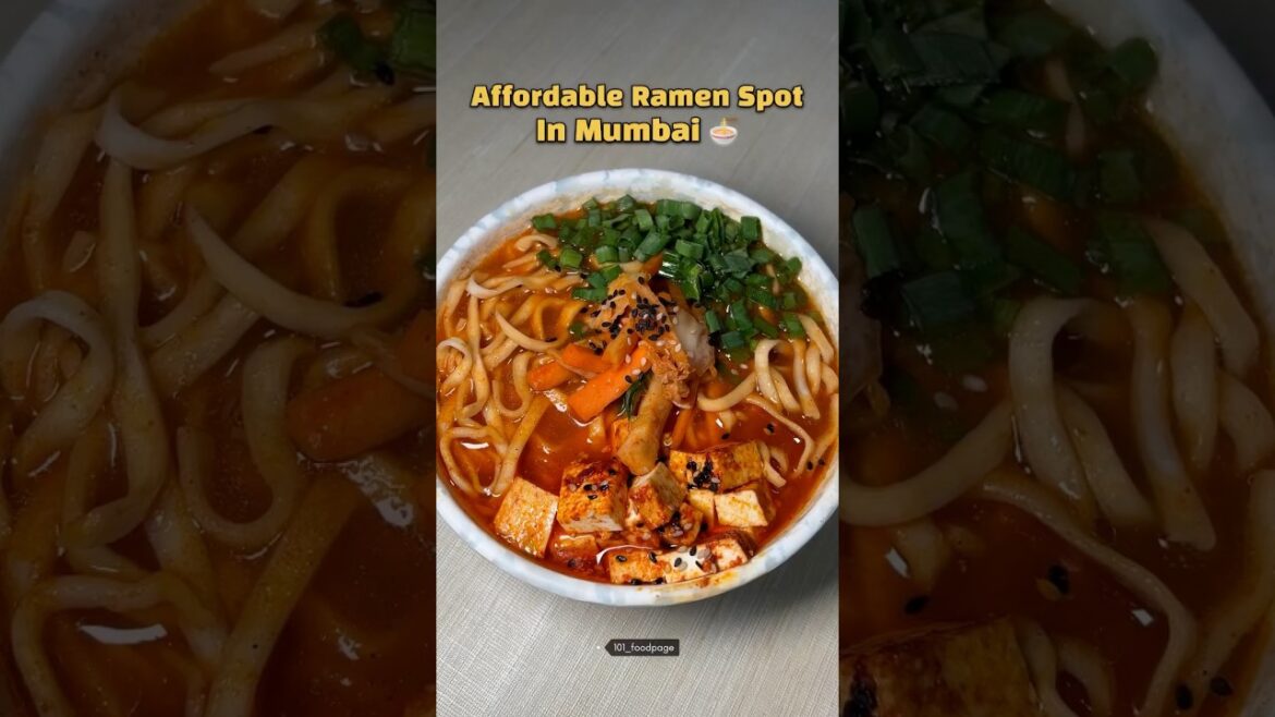 Affordable Ramen spots in Mumbai #shorts #ramen
