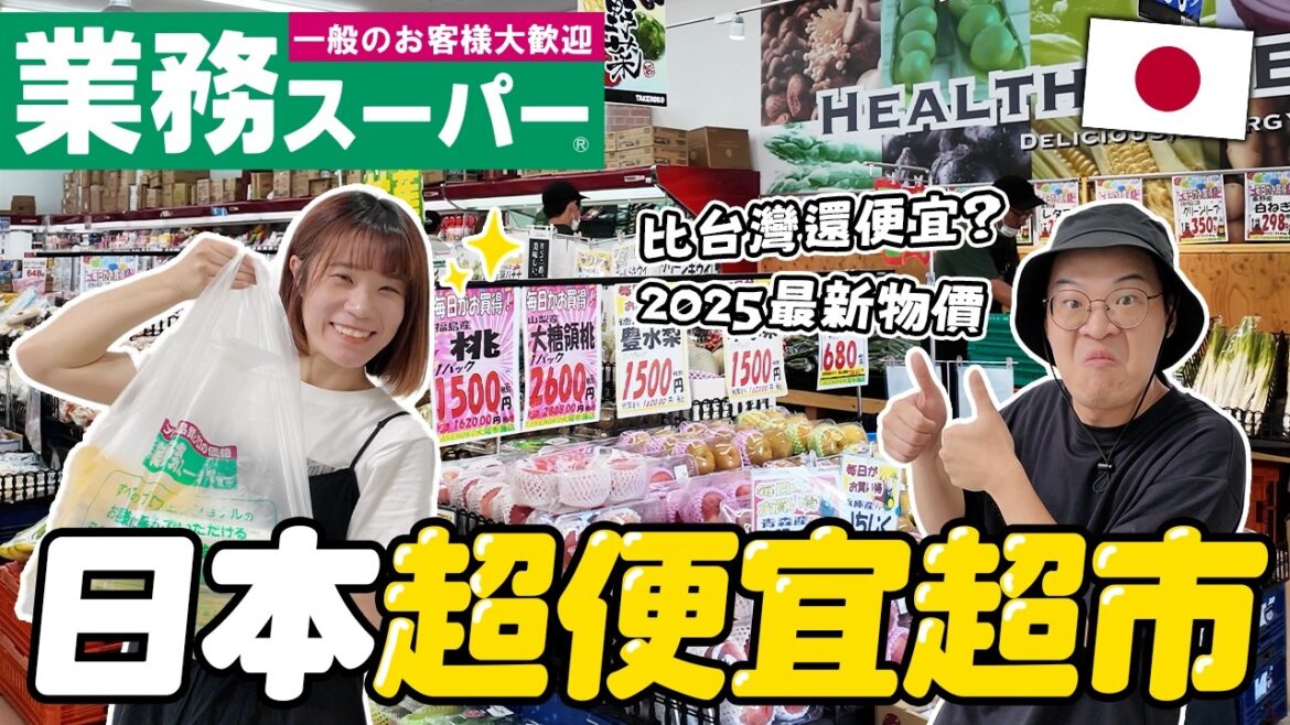 2025日本超市最新物價！業務超市到底有多便宜？比台灣還划算嗎？｜超激推這款調味料✨｜懶散日記