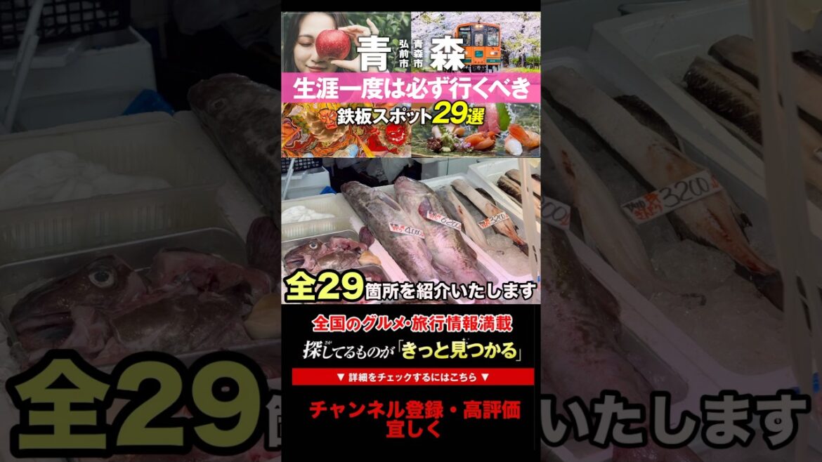 【青森 旅行 厳選29選】魅力だらけの青森観光スポットを一気に紹介