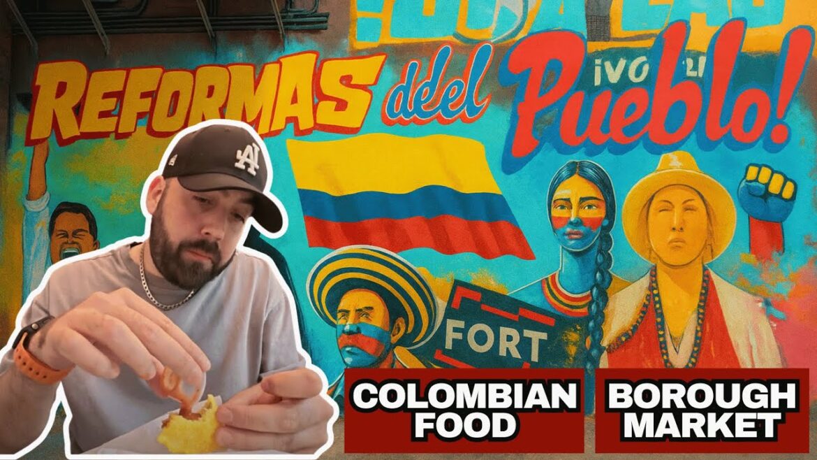 Trying Colombia’s BEST Street Food in London! Trying Colombia’s BEST Street Food in London!
