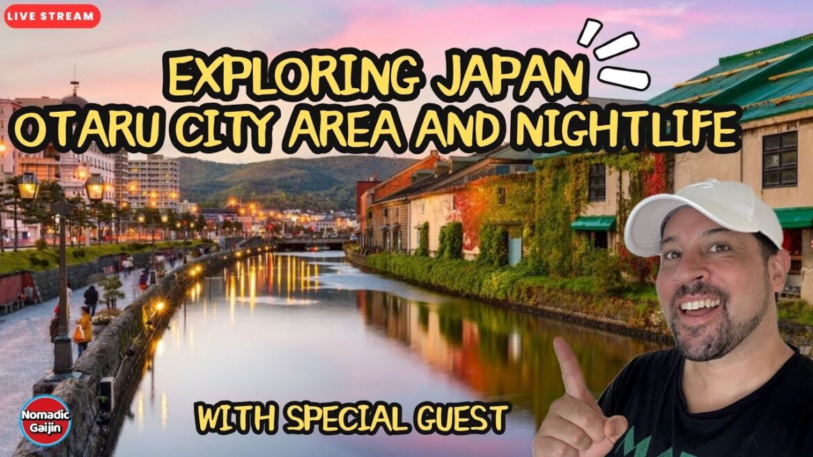 (LIVE) Hokkaido Trip Day 9: Otaru City and Nightlife  w/djstix