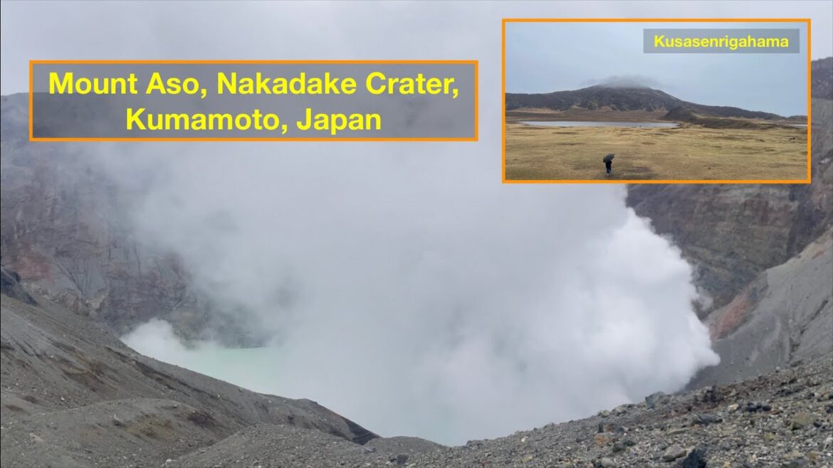 Volcano, Clouds & Endless Plains: Mount Aso Tour Volcano, Clouds & Endless Plains: Mount Aso Tour