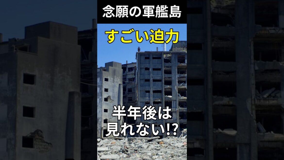 軍艦島上陸!驚きと感動の瞬間 軍艦島上陸!驚きと感動の瞬間