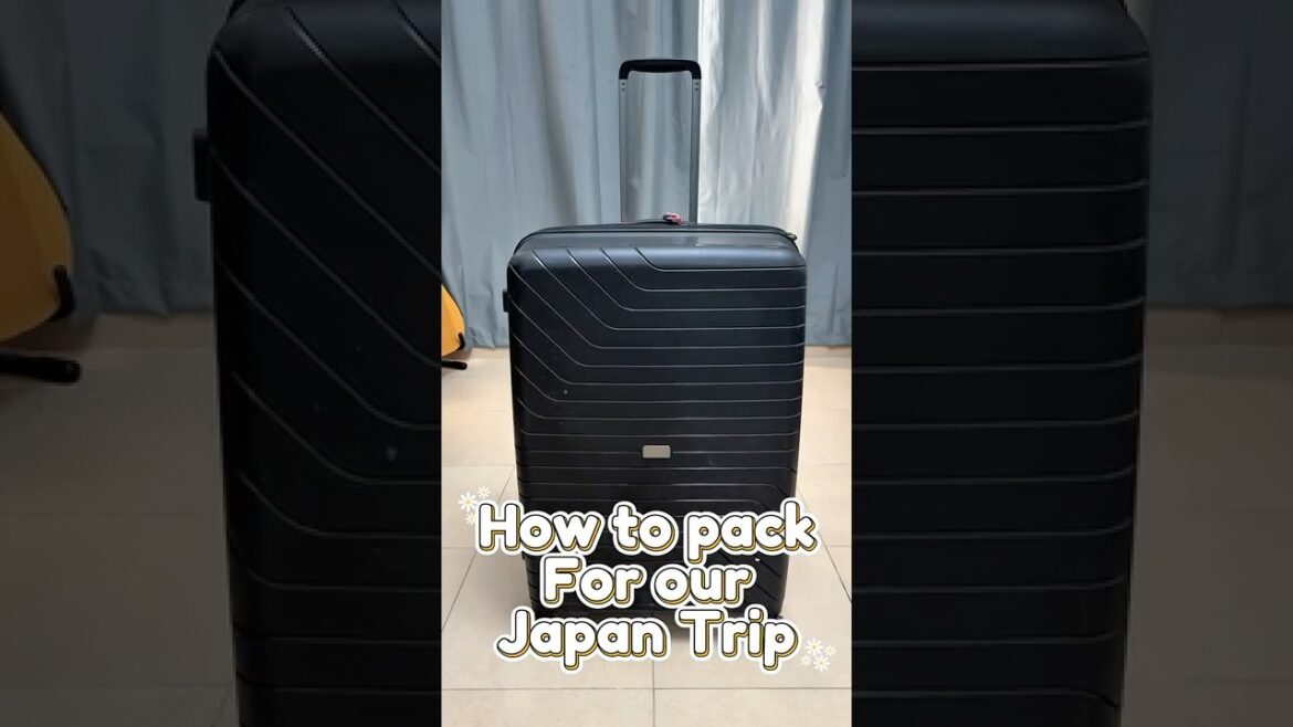 How to pack for your japan trip 🇯🇵 #travel #japan #ideas