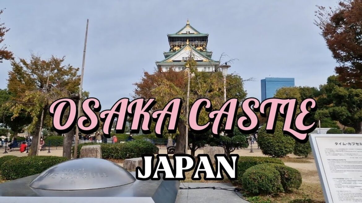 [4K] Osaka Castle, Japan