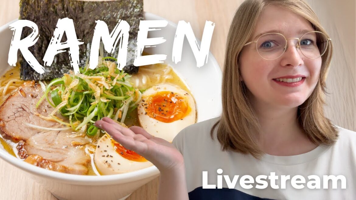 Ramen Essen in Japan [Livestream]