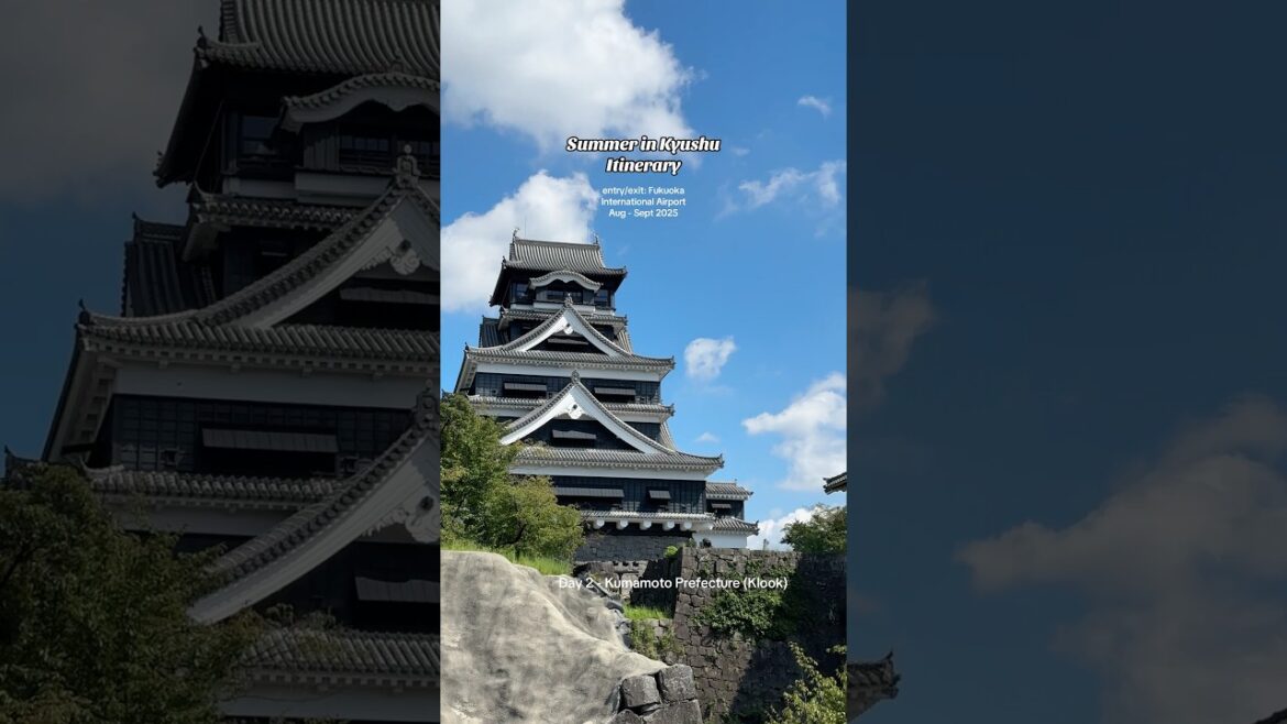 Fukuoka,Yamaguchi,Kumamoto,Miyazaki,Oita summer trip #klook #fyp #japan #travel