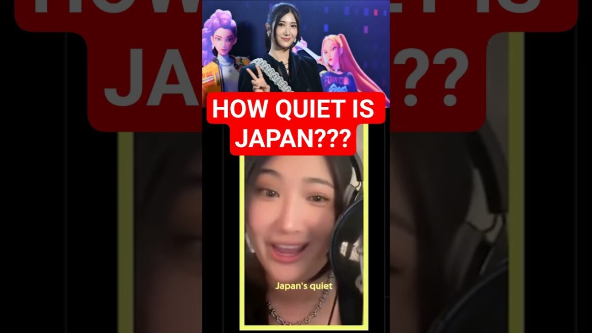 Just How Quiet is Japan? Ejae from Kpop Demon Hunters Tells Us More
