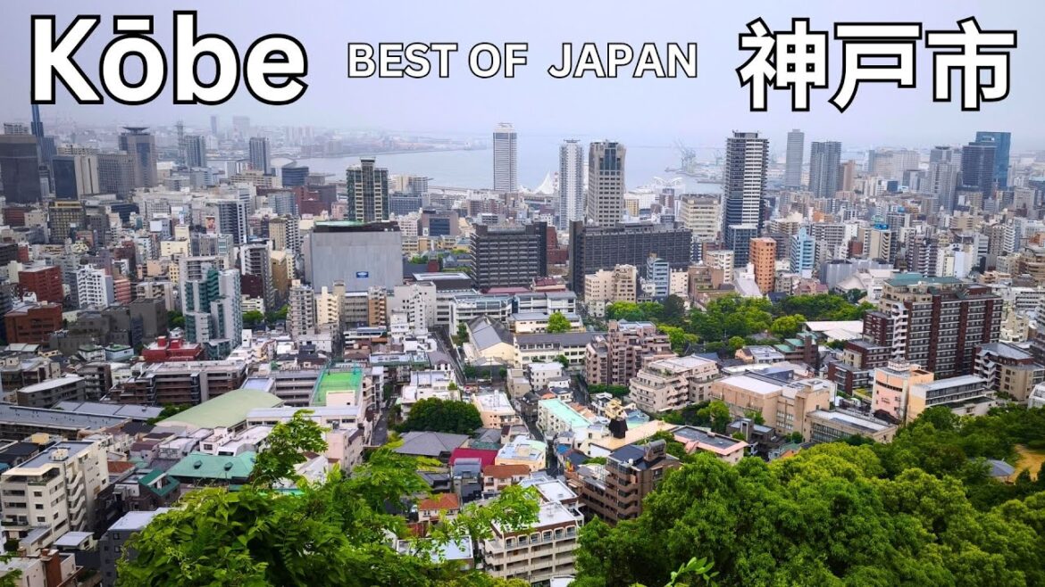 Best Free Observation Point in Kobe, Japan -  Stunning City Views