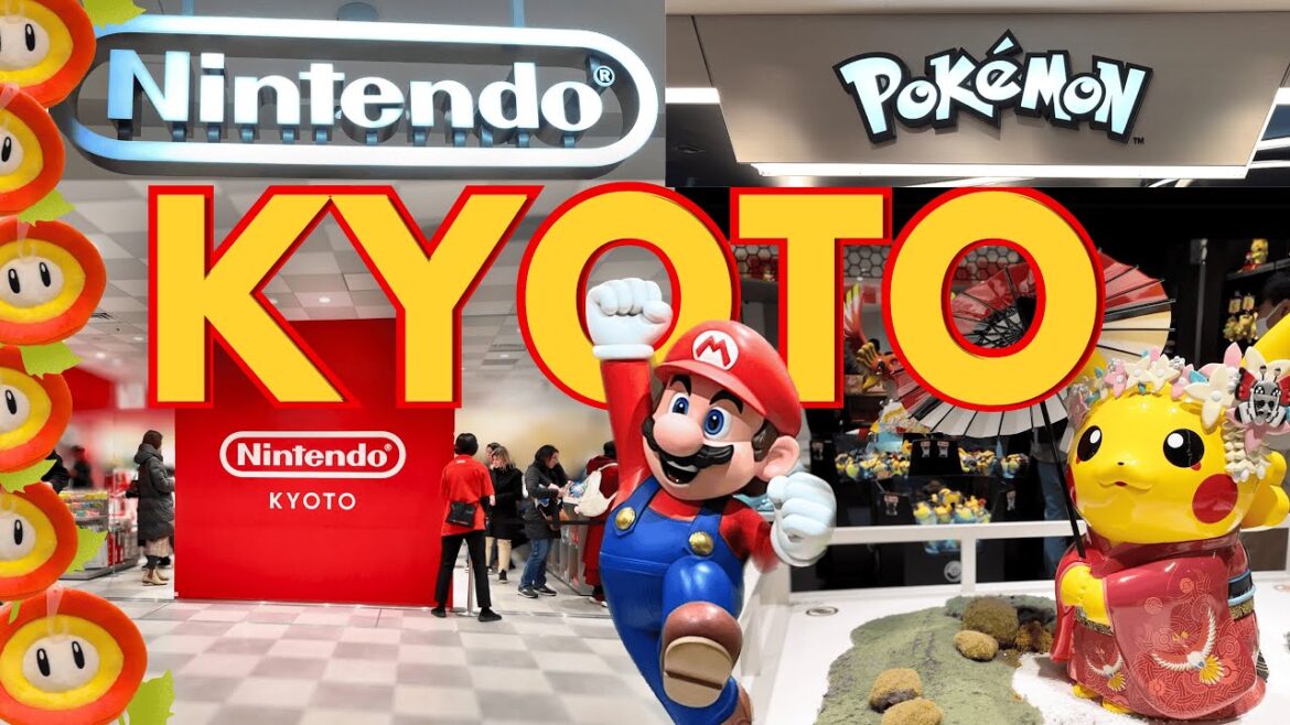 Kyoto Travel - Shrines, Nintendo Store, Pokemon Center, Floating Torii Gate