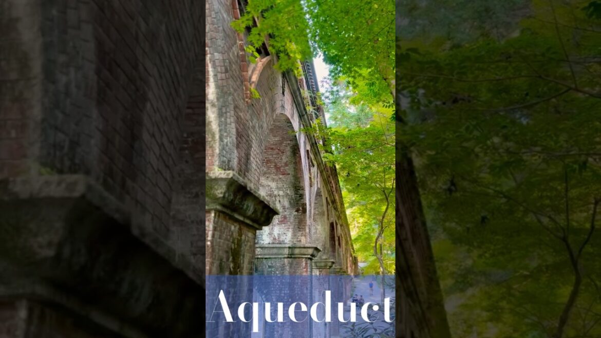 南禅寺と水路閣 Nanzenji temple and its aqueduct