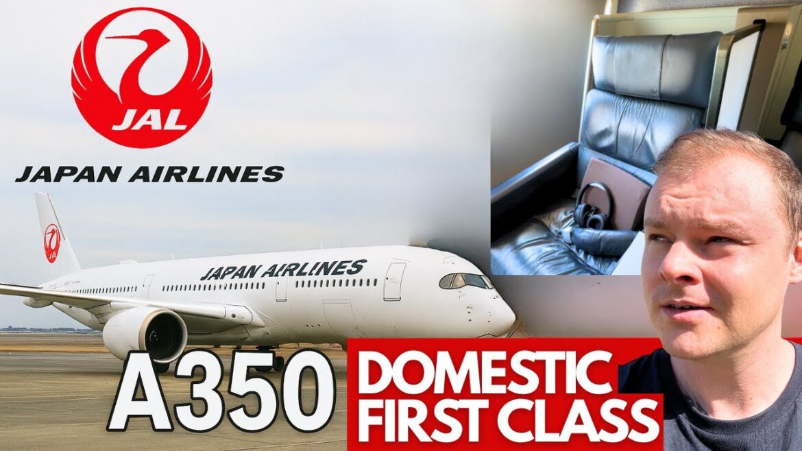 Japan Airlines A350 First Class | Tokyo to Sapporo Domestic Flight Japan Airlines A350 First Class | Tokyo to Sapporo Domestic Flight