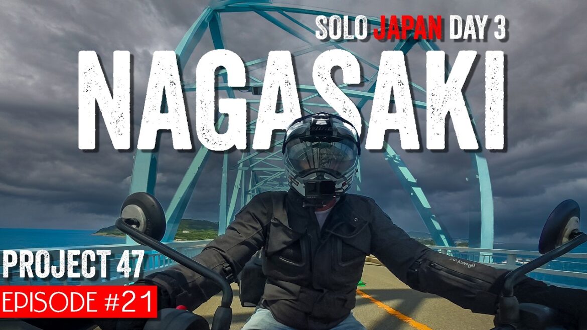 Racing a Typhoon to Japan’s Edge | Nagasaki Motorcycle Adventure Ep. 21