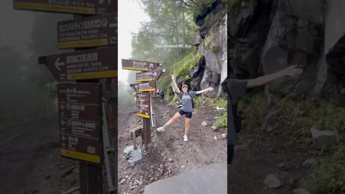 What It’s Really Like to Climb Mt. Fuji! #japantravel