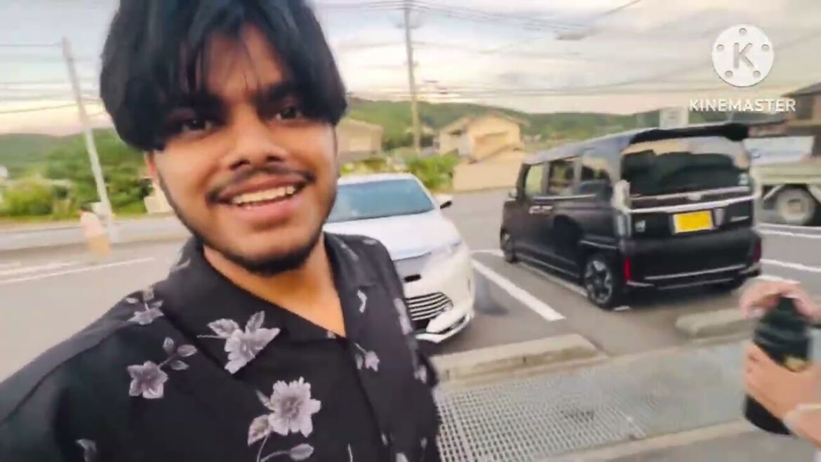 Evening view with paudel ko xoro🙏 #japan #vlog #travel #nagasaki #nepali