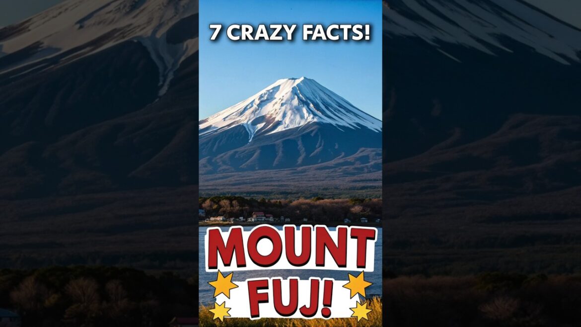 Mount Fuji: You Won’t Believe These 7 Facts! #shorts Mount Fuji: You Won't Believe These 7 Facts! #shorts