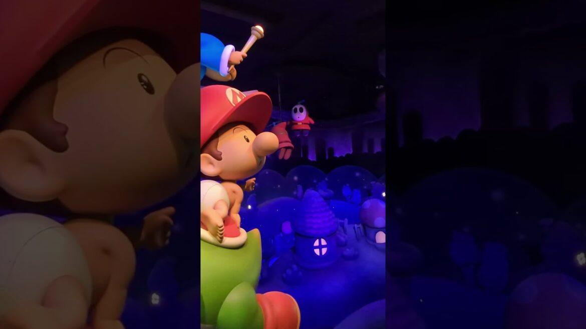 Yoshi's Adventure Ride POV | Epic Universe #shorts