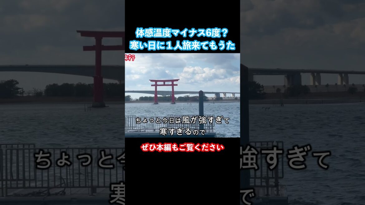 【浜松観光】今日に限って寒すぎる #一人旅 #浜松観光 #静岡県