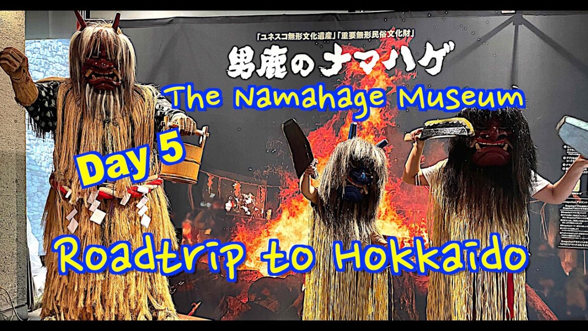 Road Trip to Hokkaido - Day 5! Namahage Demon Gods, Dragonflies, & Windmills