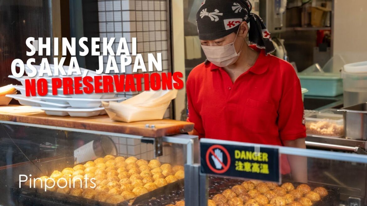 Foodie Day in Osaka, Japan | E25 "No Preservations" | Travel VLOG | Pinpoints