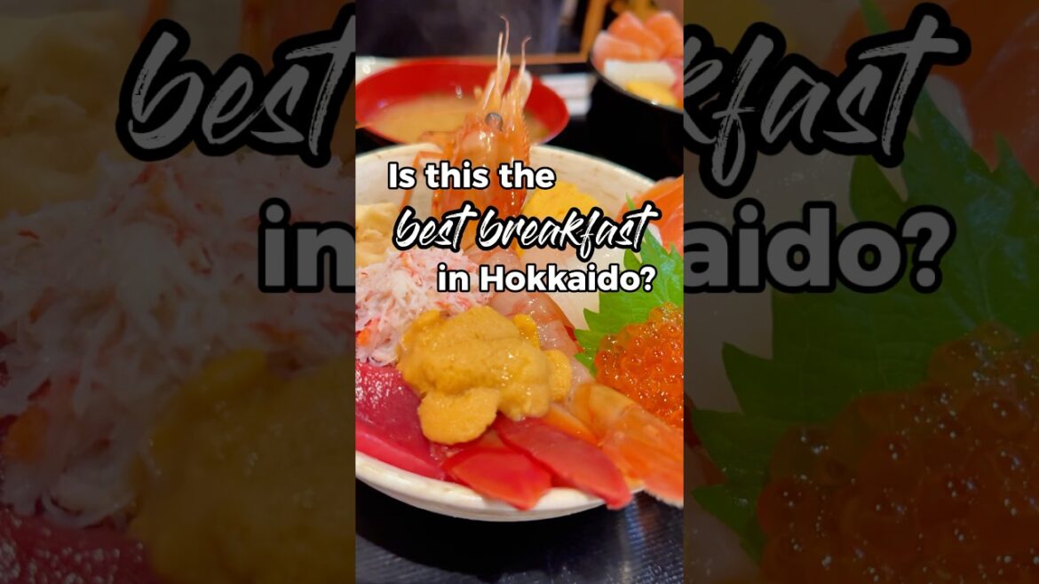 You CANNOT Miss This Breakfast Spot In Hokkaido 🦀