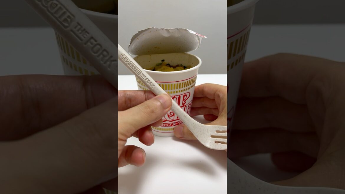 Cup Noodles Fork #shorts