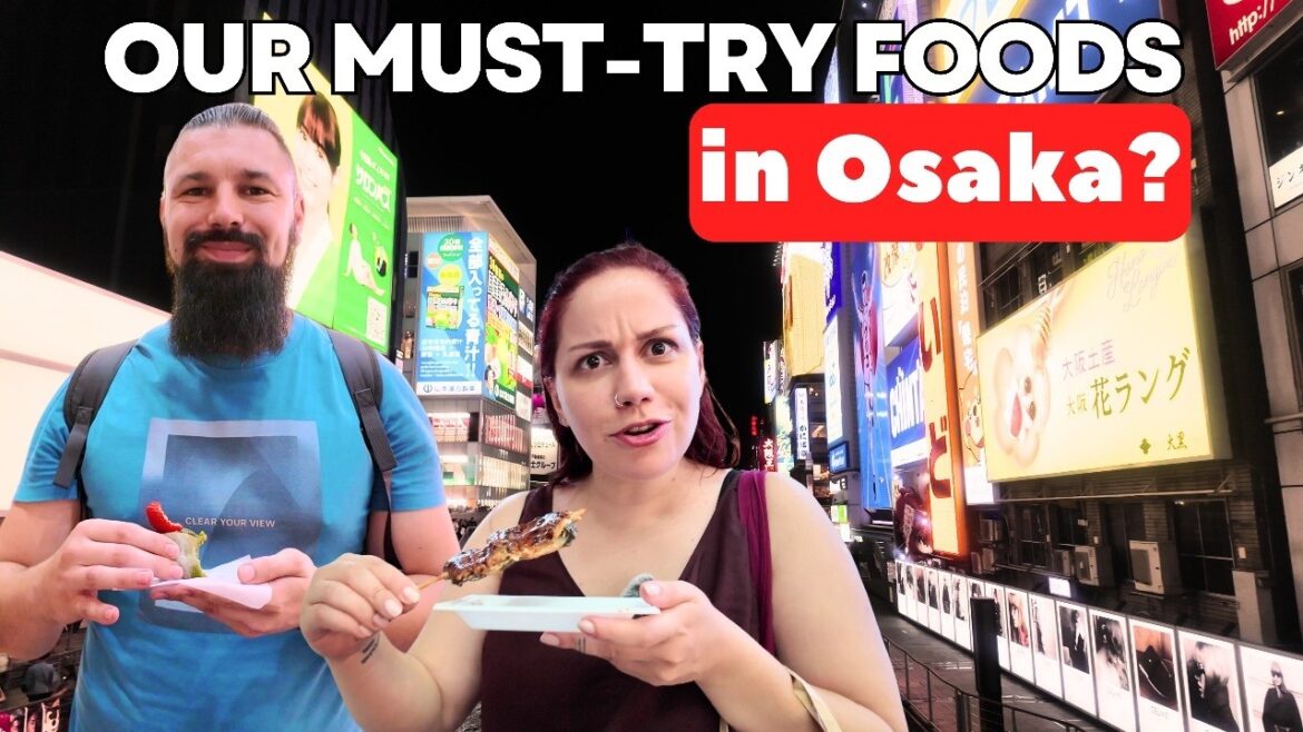 Osaka Food Tour: Dotonbori & Kuromon Market for Foodies! [Japan Travel Tips]