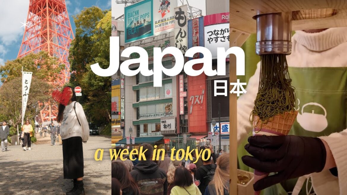 Japan vlog 🇯🇵 7 days in Tokyo, exploring the city, foods in Asakusa & Tsukiji market 🍣🍱