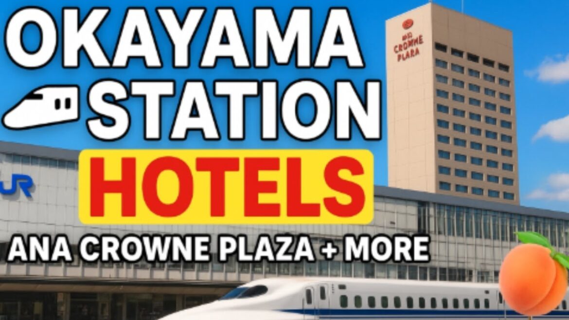 Okayama Station Hotels & ANA Crowne Plaza Stay | Room Tour, Lounge & Travel Tips