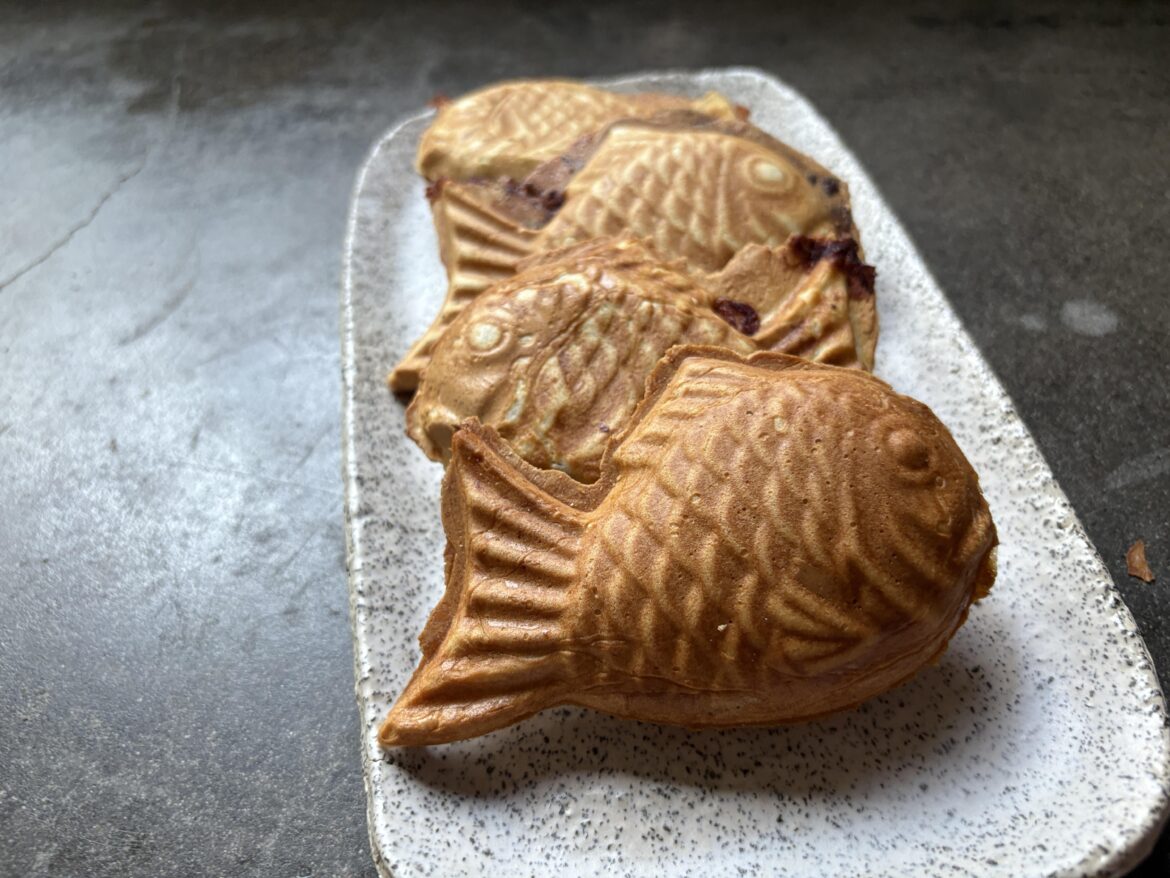 I made taiyaki!