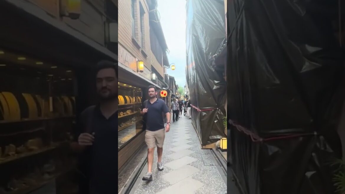 【Short】先斗町ショート散歩 Kyoto Pontocho Short Walk 4K｜夕暮れの石畳と京町家の静けさ｜Japan Travel