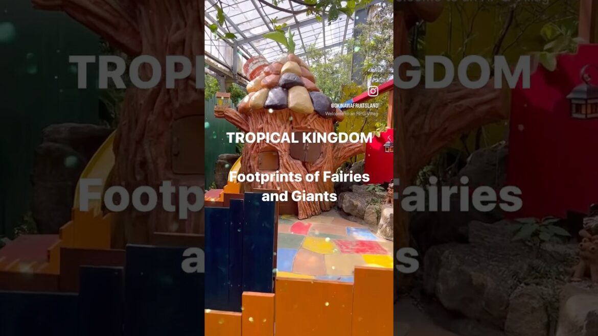 トロピカル王国物語　フルーツ魔法を覚え妖精にさらわれた王様を助け出そう！　沖縄フルーツランド　#沖縄フルーツランド #フルーツランド #travel #名護 #沖縄旅行 #沖縄観光