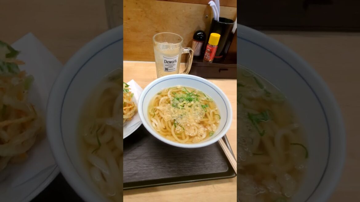 Udon, gyoza & tempura in Fukuoka #travel #food #japan #udon #gyoza #tempura