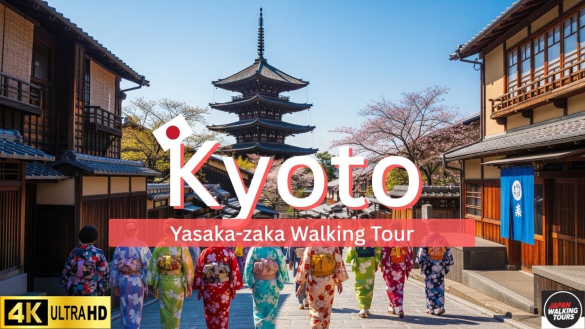 【4K Walking Tour】🇯🇵 Kyoto's Historic Heart | From Yasaka Shrine Through the Gion Geisha District