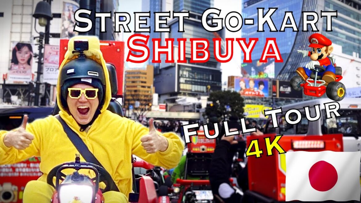 Go-Karting in Tokyo, Shibuya Full Tour