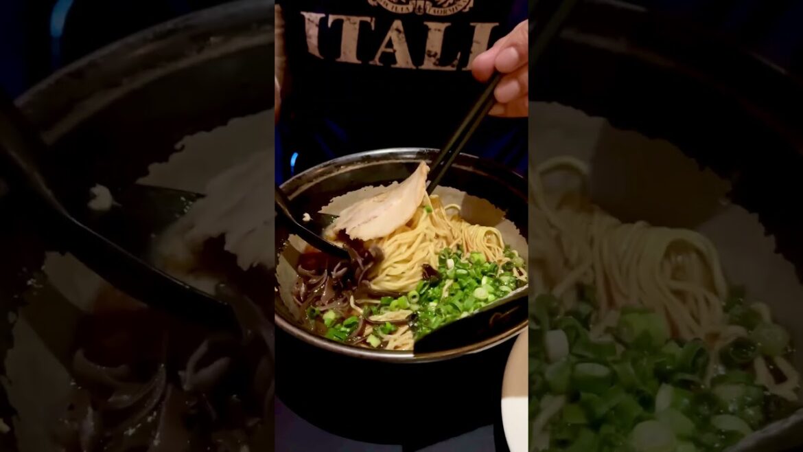 Beautiful Bowl of Japanese Wagyu Ramen 🍜 #youtubeshorts #shorts #short #shortvideo #ytshorts #ramen