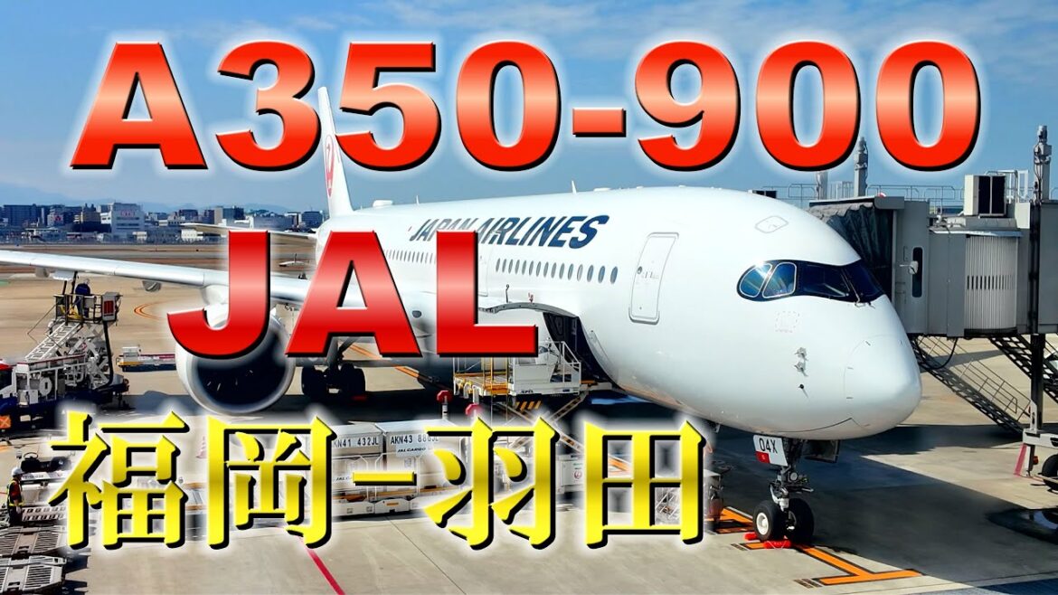 JAL A350-900 福岡-羽田【富士山】